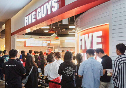 Five Guys-Standorte in Korea